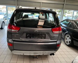 Citroen C-Crosser 2010 car hire in Albania, featuring ✓ Diesel fuel and  horsepower ➤ Starting from 29 EUR per day.