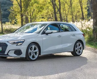 Прокат машины Audi A3 №15931 (Автомат) в Бечичи, с двигателем 20,0л. Бензин ➤ Напрямую от Иван в Черногории.