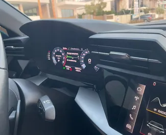 Audi A3 Sedan - автомобіль категорії Комфорт, Преміум напрокат в ОАЕ ✓ Без депозиту ✓ Страхування: ОСЦПВ, ПСВУПЗ, ПСВУ, Пасажири, Від крадіжки, Без депозиту.