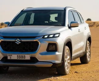 Nomas automašīnas priekšskats Suzuki Grand Vitara Dubaijā, AAE ✓ Automašīna #15998. ✓ Pārnesumu kārba Automātiskais TM ✓ Atsauksmes 0.