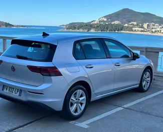 Diesel 2.0L engine of Volkswagen Golf 8 2022 for rental in Rafailovici.