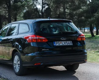 Ford Focus SW 2018 car hire in Montenegro, featuring ✓ Diesel fuel and 120 horsepower ➤ Starting from 25 EUR per day.