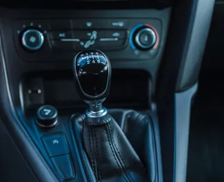 Diesel 1.5L engine of Ford Focus SW 2018 for rental in Podgorica.