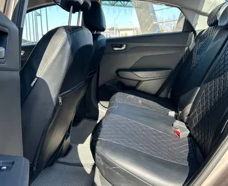 Hyundai Accent 2021 car hire in Belarus, featuring ✓ Petrol fuel and 130 horsepower ➤ Starting from 38 USD per day.