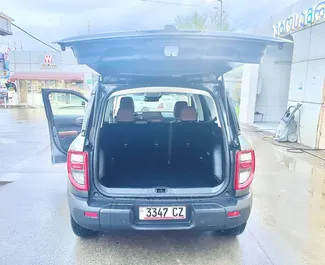 Petrol 1.5L engine of Ford Bronco 2025 for rental in Tbilisi.