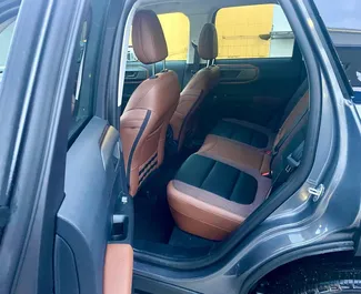 Ford Bronco 2025 available for rent in Tbilisi, with unlimited mileage limit.