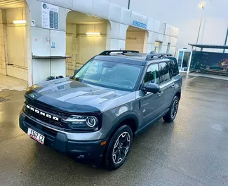Front view of a rental Ford Bronco in Tbilisi, Georgia ✓ Car #15926. ✓ Automatic TM ✓ 0 reviews.