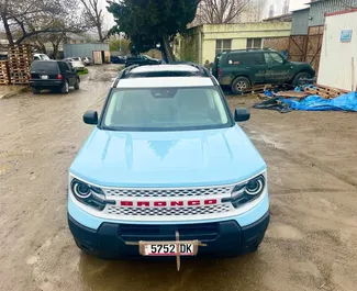 Ford Bronco 2025 car hire in Georgia, featuring ✓ Petrol fuel and 184 horsepower ➤ Starting from 145 GEL per day.