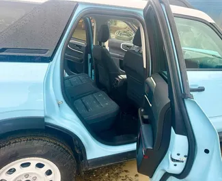 Petrol 1.5L engine of Ford Bronco 2025 for rental in Tbilisi.