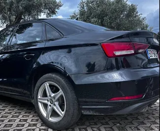 Audi A3 Sedan rent. Mugavus, Premium auto rentimiseks Montenegros ✓ Ilma deposiidita ✓ Kindlustuse valikud: TPL, SCDW, FDW, Reisijad, Vargus, Välismaal, Noor, Tagatisraha ei ole.