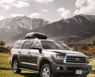 Prenájom Toyota Sequoia Ii. Auto typu Premium, SUV na prenájom v v Kirgizsku ✓ Vklad 500 USD ✓ Možnosti poistenia: TPL, CDW.