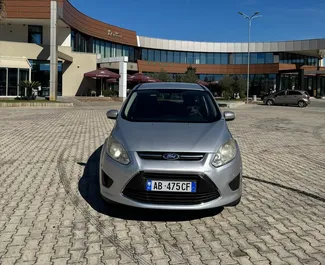Kiralık bir Ford C-Max Grand Tiran'da, Arnavutluk ön görünümü ✓ Araç #16440. ✓ Manuel TM ✓ 0 yorumlar.