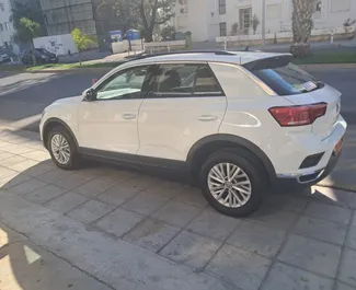Volkswagen T-Roc rental. Comfort, Crossover Car for Renting in Cyprus ✓ Deposit of 450 EUR ✓ TPL, CDW insurance options.