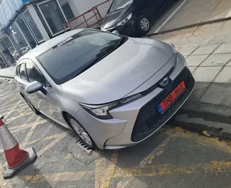 Toyota Corolla Sedan 2024 available for rent in Limassol, with unlimited mileage limit.