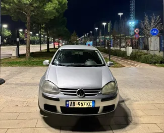 Rendiauto esivaade Volkswagen Golf 5 Tiranas, Albaania ✓ Auto #16442. ✓ Käigukast Käsitsi TM ✓ Arvustused 0.