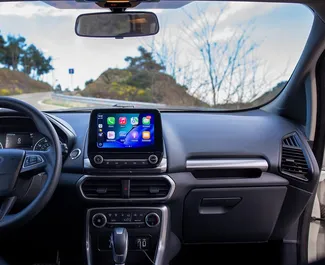 트빌리시에서, 조지아에서 대여하는 Ford Eco Sport의 전면 뷰 ✓ 차량 번호#16281. ✓ 자동 변속기 ✓ 0 리뷰.