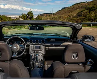 Automobilio nuoma Ford Mustang Cabrio #16289 su Automatinis pavarų dėže Tbilisyje, aprūpintas 2,3L varikliu ➤ Iš Uladzislau Gruzijoje.
