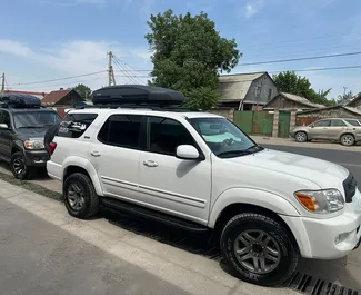 Прокат машины Toyota Sequoia I №16332 (Автомат) в Бишкеке, с двигателем 4,0л. Бензин ➤ Напрямую от Алина в Кыргызстане.