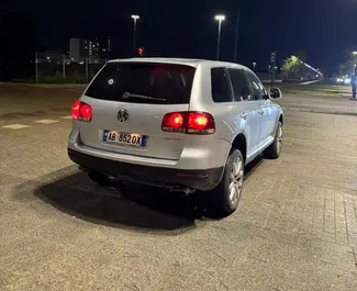 Volkswagen Touareg 2010 car hire in Albania, featuring ✓ Diesel fuel and  horsepower ➤ Starting from 45 EUR per day.