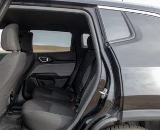 Jeep Compass rental. Comfort, Crossover Car for Renting in Georgia ✓ Deposit of 560 GEL ✓ TPL, CDW, SCDW, FDW, Passengers, Theft insurance options.