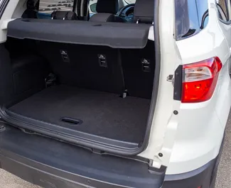 Ford Eco Sport 대여. 조지아에서에서 대여 가능한 경제, 편안함, 크로스오버 차량 ✓ 270 GEL의 보증금 ✓ TPL, CDW, SCDW, FDW, 승객, 도난 보험 옵션.