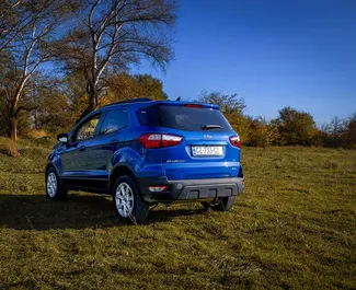 Interiér Ford Eco Sport k pronájmu v Gruzii. Skvělé auto s 5 sedadly a převodovkou Automatické.