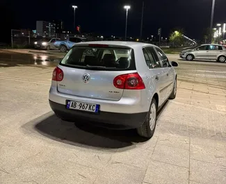 Volkswagen Golf 5 2008 auto rentimine Albaanias, sisaldab ✓ Diisel kütust ja  hobujõudu ➤ Alates 20 EUR päevas.