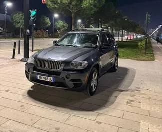BMW X5 2013 car hire in Albania, featuring ✓ Diesel fuel and  horsepower ➤ Starting from 50 EUR per day.