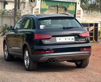 Audi Q3 2024 car hire in Goa, featuring ✓ Petrol fuel and 201 horsepower ➤ Starting from 188 USD per day.