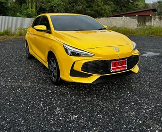 MG 3 noma. Ekonomiskā, Komforta automašīna nomai Taizemē ✓ Depozīts 7000 THB ✓ Apdrošināšanas iespējas: TPL, CDW, SCDW, FDW, Krāpšana, Young, Nav depozīta.