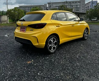 MG 3 2025 pieejams noma Puketas lidostā, ar neierobežots kilometru limitu.