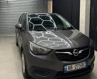 Interior of Opel Crossland for hire in Albania. A Great 5-seater car with a Automatic transmission.