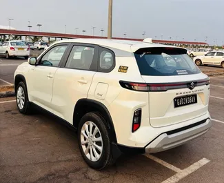 Petrol 1.5L engine of Suzuki Grand Vitara 2025 for rental at Goa Airport.