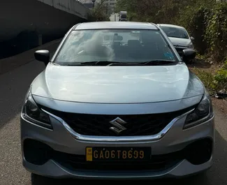 Car Hire Suzuki Baleno #16196 Manual at Goa Airport, equipped with 1.2L engine ➤ From Umar in Goa.
