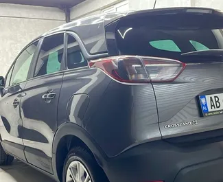 Interior of Opel Crossland for hire in Albania. A Great 5-seater car with a Automatic transmission.