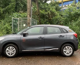 Car Hire Suzuki Baleno #16225 Automatic at Goa Airport, equipped with 1.2L engine ➤ From Umar in Goa.