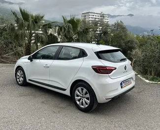 Renault Clio 5 2023 car hire in Montenegro, featuring ✓ Diesel fuel and 90 horsepower ➤ Starting from 40 EUR per day.