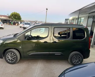 Citroen Berlingo rental. Comfort, Minivan Car for Renting in Turkey ✓ Deposit of 700 USD ✓ TPL, No Deposit insurance options.