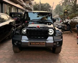 Car Hire Mahindra Thar Roxx #16161 Automatic at Goa Airport, equipped with 1.2L engine ➤ From Umar in Goa.