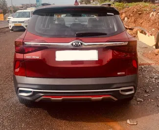 Petrol 1.5L engine of Kia Seltos 2025 for rental at Goa Airport.