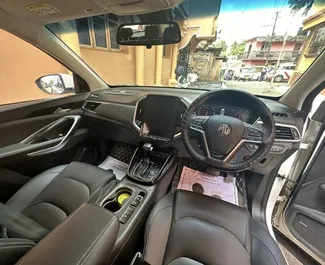MG Hector 2024 car hire in Goa, featuring ✓ Petrol fuel and 141 horsepower ➤ Starting from 59 USD per day.