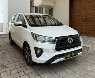 Toyota Innova 2025 car hire in Goa, featuring ✓ Petrol fuel and 150 horsepower ➤ Starting from 53 USD per day.