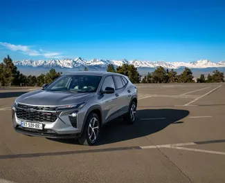 Přední pohled na pronájem Chevrolet Trax v Tbilisi, Georgia ✓ Auto č. 16285. ✓ Převodovka Automatické TM ✓ Recenze 0.