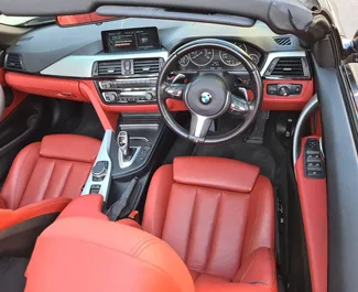 Aluguel de carro BMW 420 M SPORT 2018 em Chipre, com ✓ combustível Gasóleo e 180 cavalos de potência ➤ A partir de 79 EUR por dia.