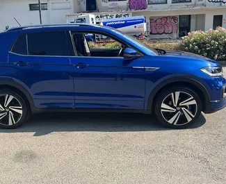 Volkswagen T-Cross 2023 automobilio nuoma Kipre, savybės ✓ Benzinas degalai ir 120 arklio galios ➤ Nuo 42 EUR per dieną.