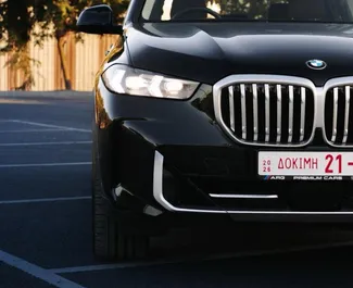 Front view of a rental BMW X5 in Larnaca, Cyprus ✓ Car #16467. ✓ Automatic TM ✓ 0 reviews.