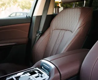 BMW X5 2024 car hire in Cyprus, featuring ✓ Diesel fuel and 286 horsepower ➤ Starting from 150 EUR per day.