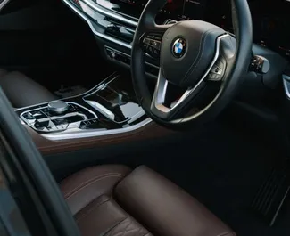BMW X5 2024 available for rent in Larnaca, with unlimited mileage limit.