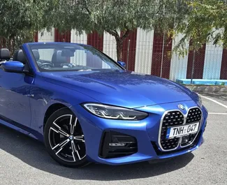 BMW 420i Cabrio rent. Mugavus, Premium, Kabriolett auto rentimiseks Küprosel ✓ Tagatisraha 3000 EUR ✓ Kindlustuse valikud: TPL, CDW, SCDW, Reisijad, Noor.