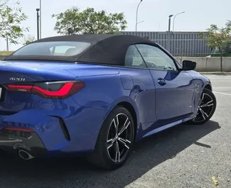 Rendiauto esivaade BMW 420i Cabrio Larnakas, Küpros ✓ Auto #16387. ✓ Käigukast Automaatne TM ✓ Arvustused 0.